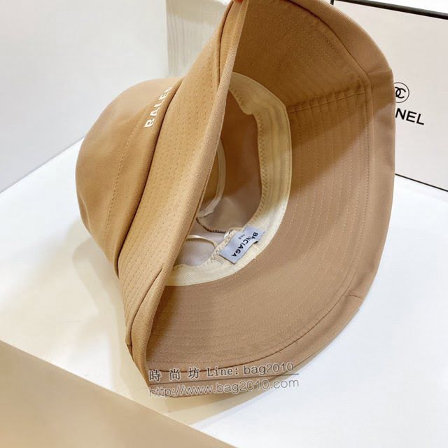 Balenciaga男女同款帽子 巴黎世家印花漁夫帽  mm1200